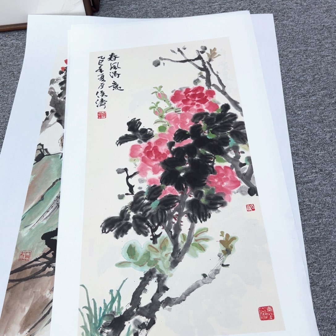 国画国画作品展览等活动的展览
