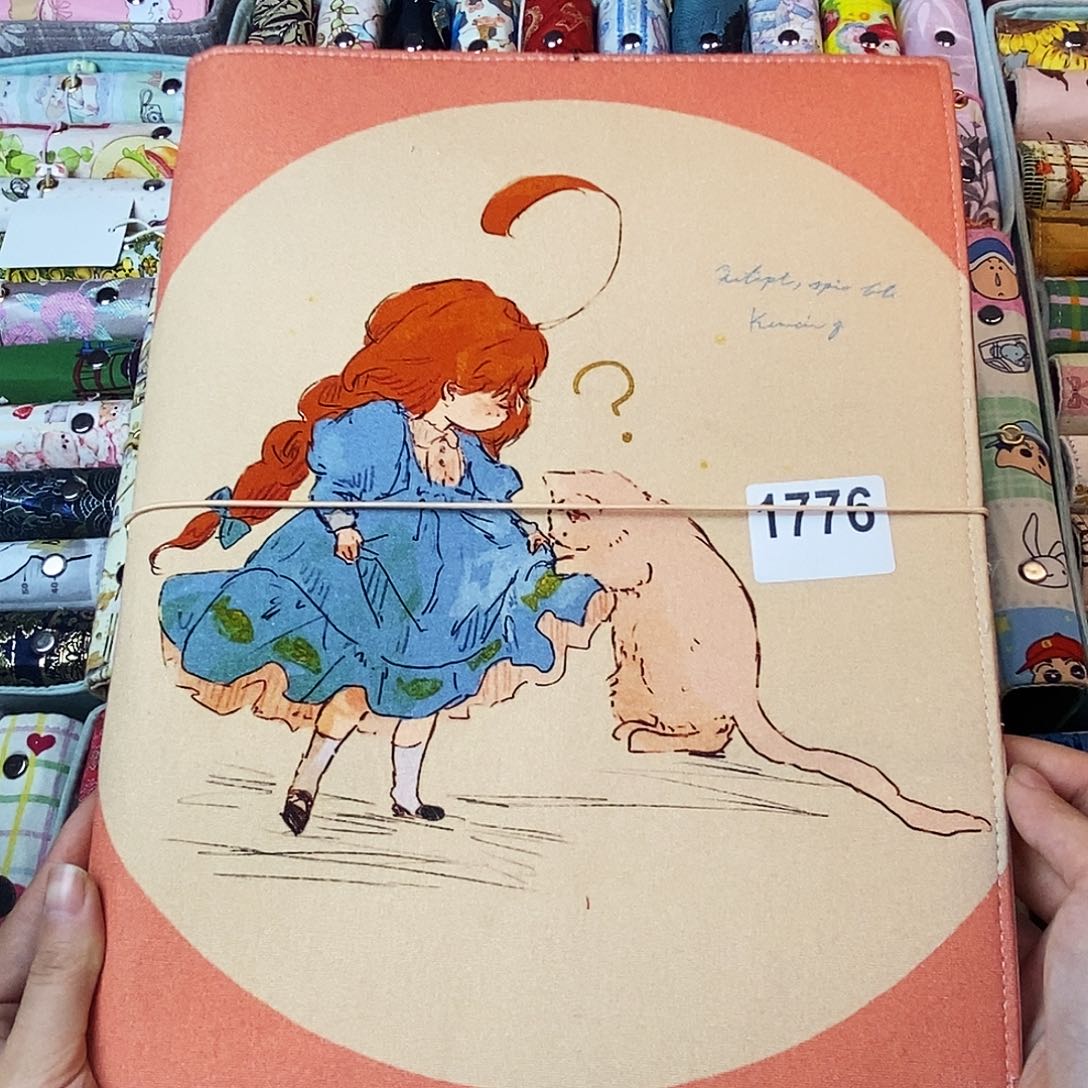 织绣A4活页收纳册1776