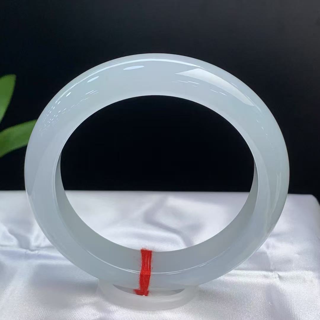 天然缅甸A货翡翠玉镯直播间选购