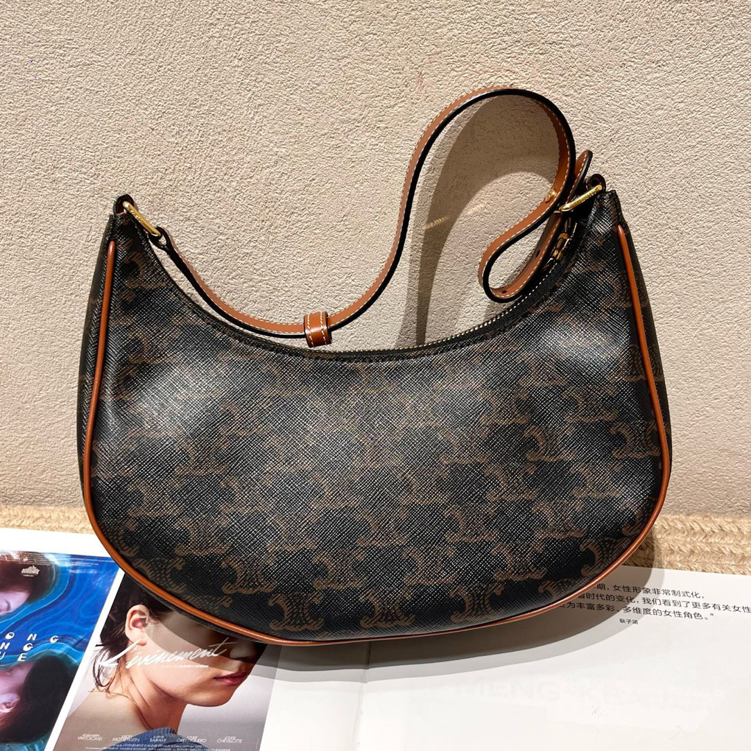 99新 Celine/思琳 赛琳 焦糖色老花ava 尘袋 20年
