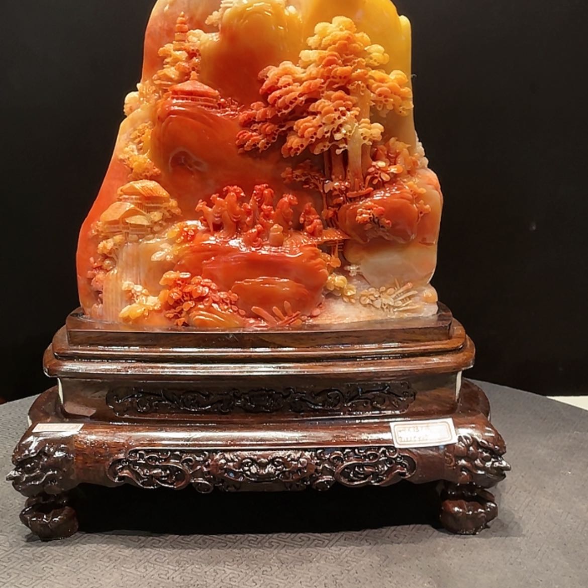 【闪购商品】寿山石陈****0山水风光工艺品