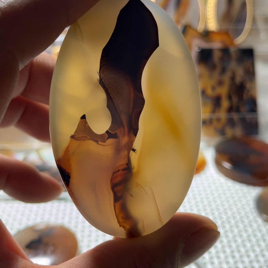 玛瑙/玉髓未镶嵌吊坠(不含链)