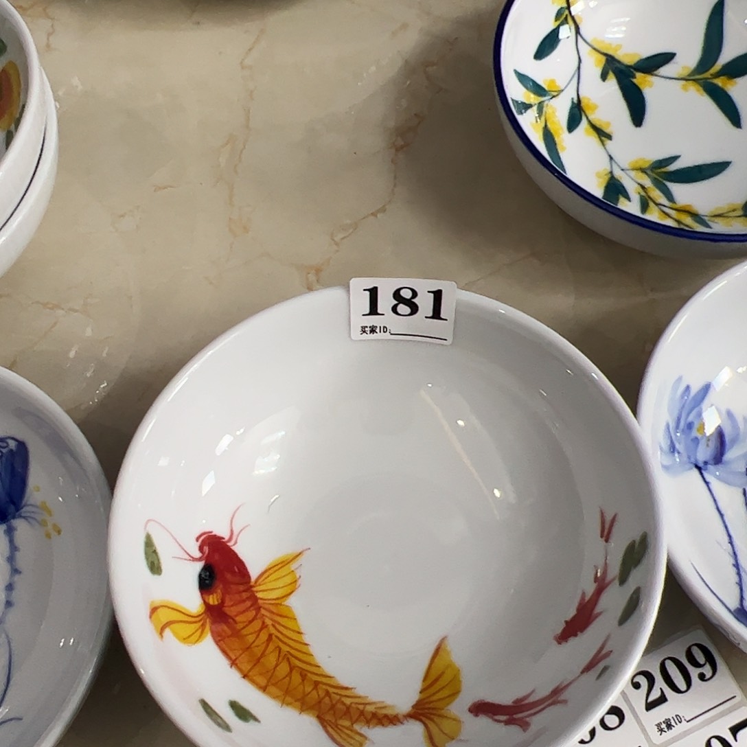 瓷片景德镇陶瓷手工手绘制作