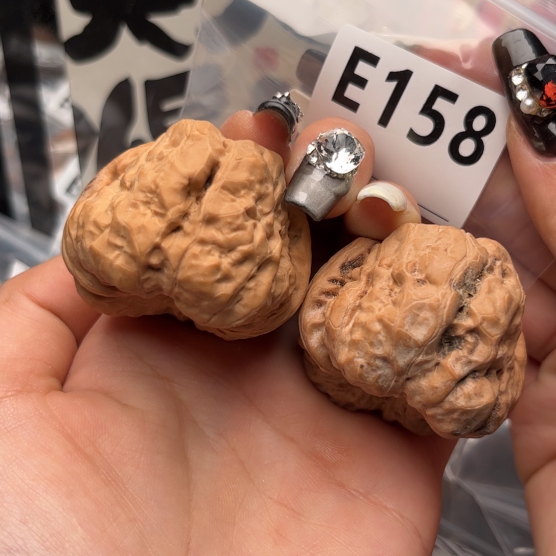 文玩核桃把件肚47➕边45