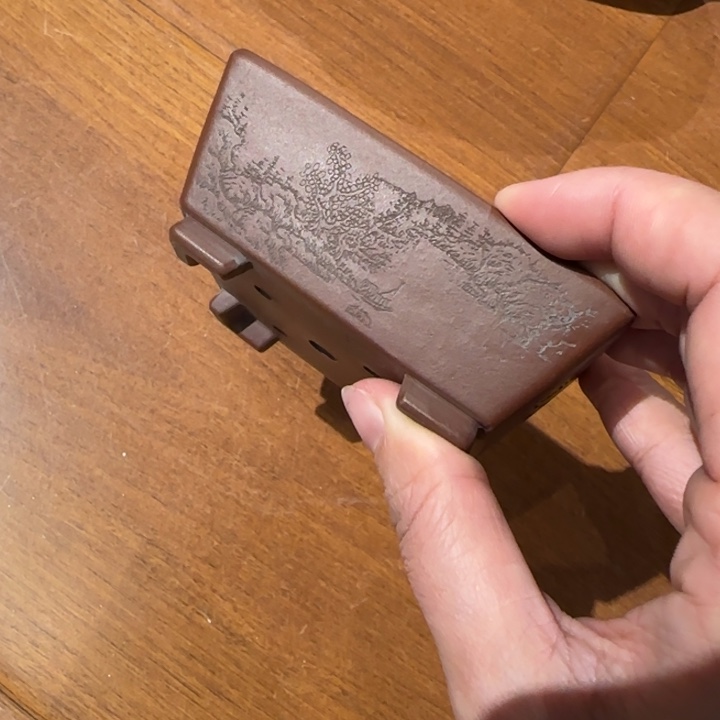 紫砂花盆口径7深度2.5