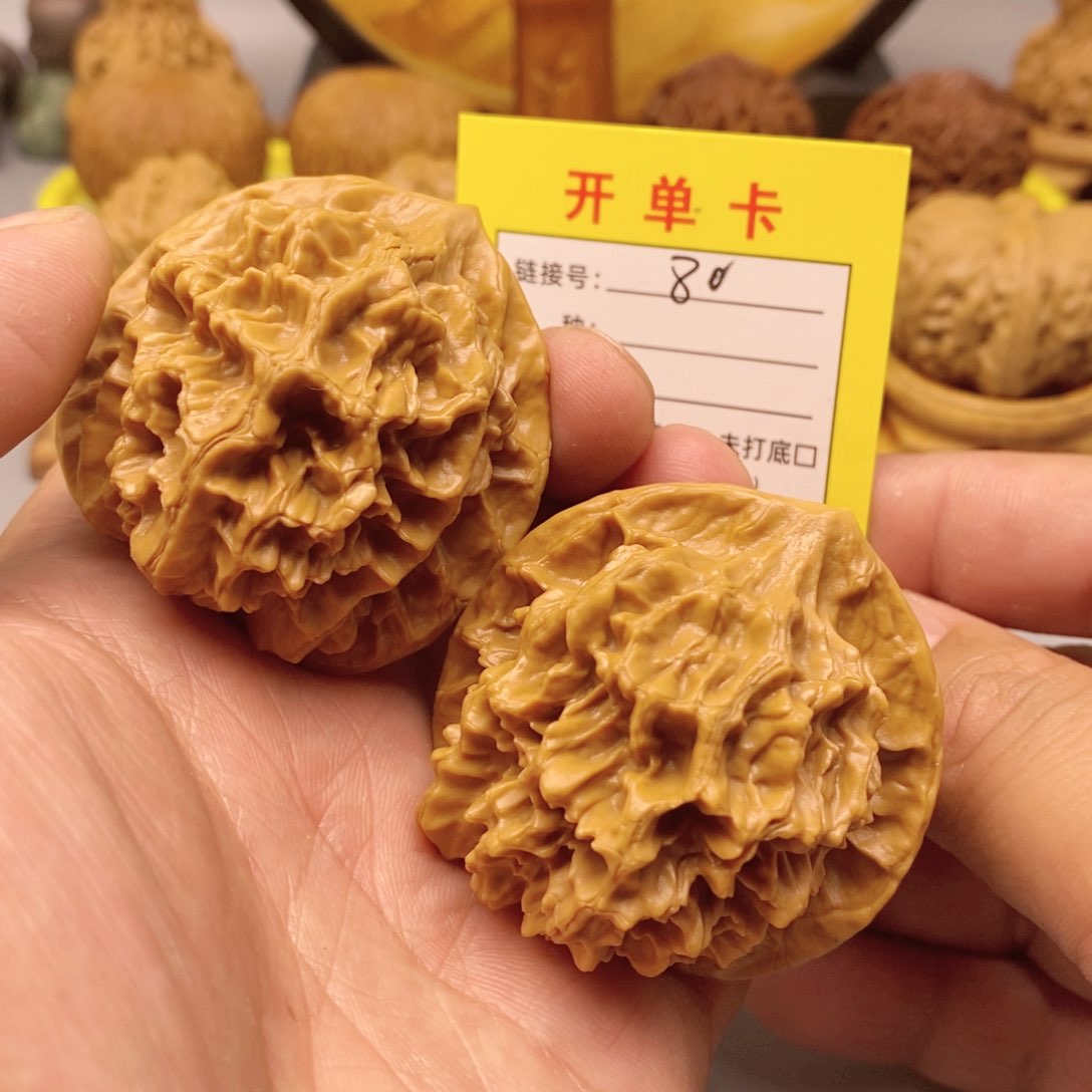 桃核把件文玩核桃