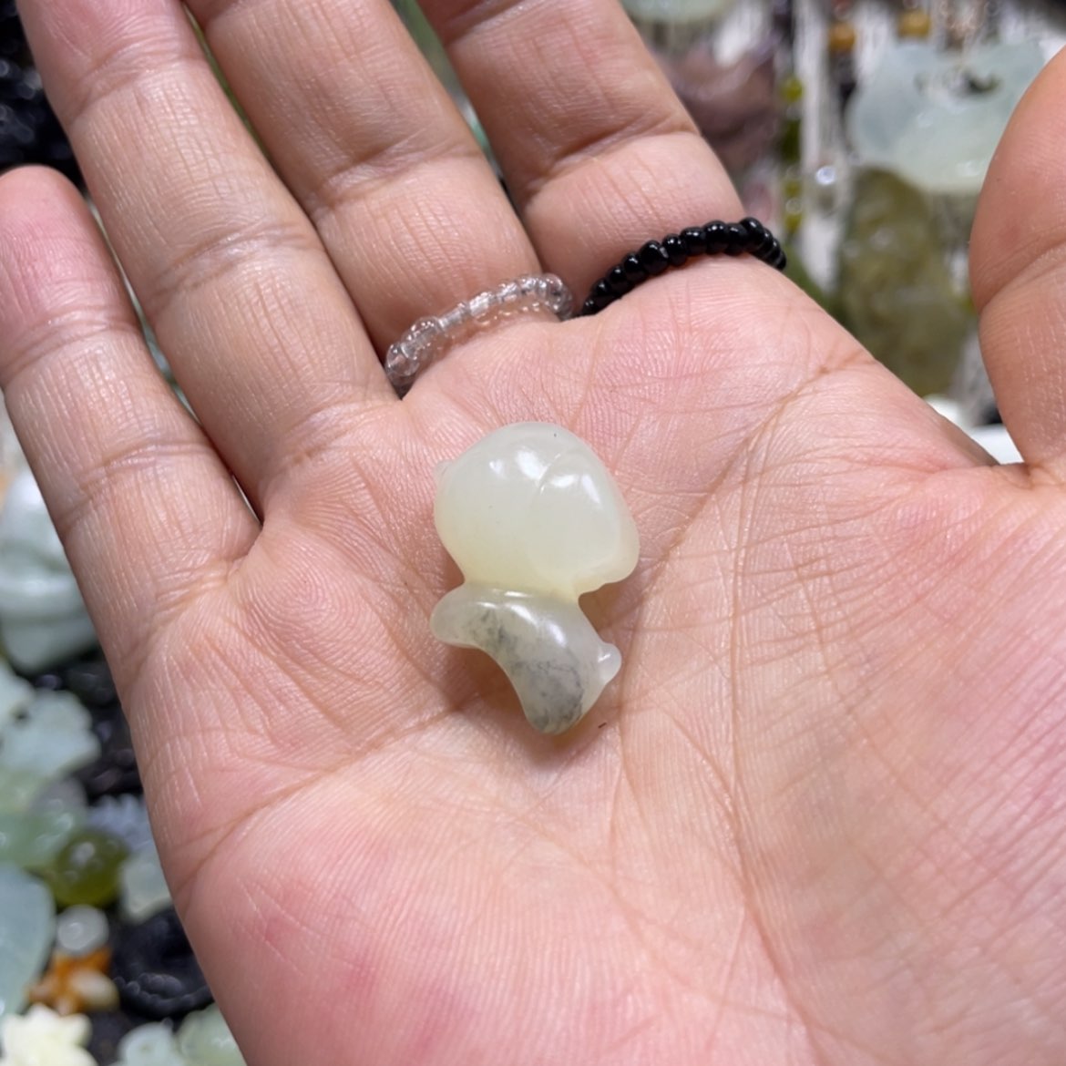 【闪购商品】岫玉颈饰未镶嵌丫****342吊坠