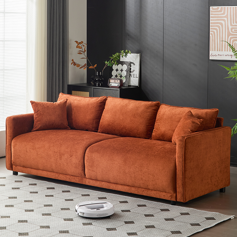 沙发小户型现代简约简易客厅卧室出租房服装店三人四人小沙发网红