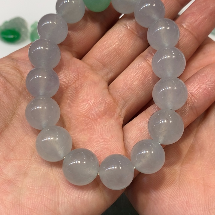 翡翠颈饰未镶嵌天然翡翠