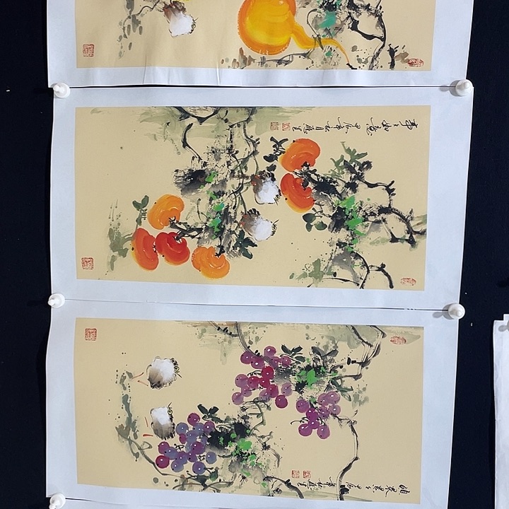 国画四尺四开作品