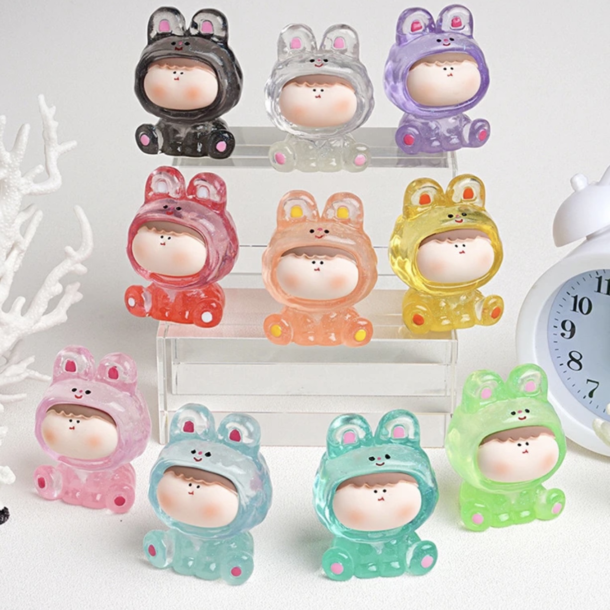 细闪高透铃铛莉莉丝DIY树脂摆件