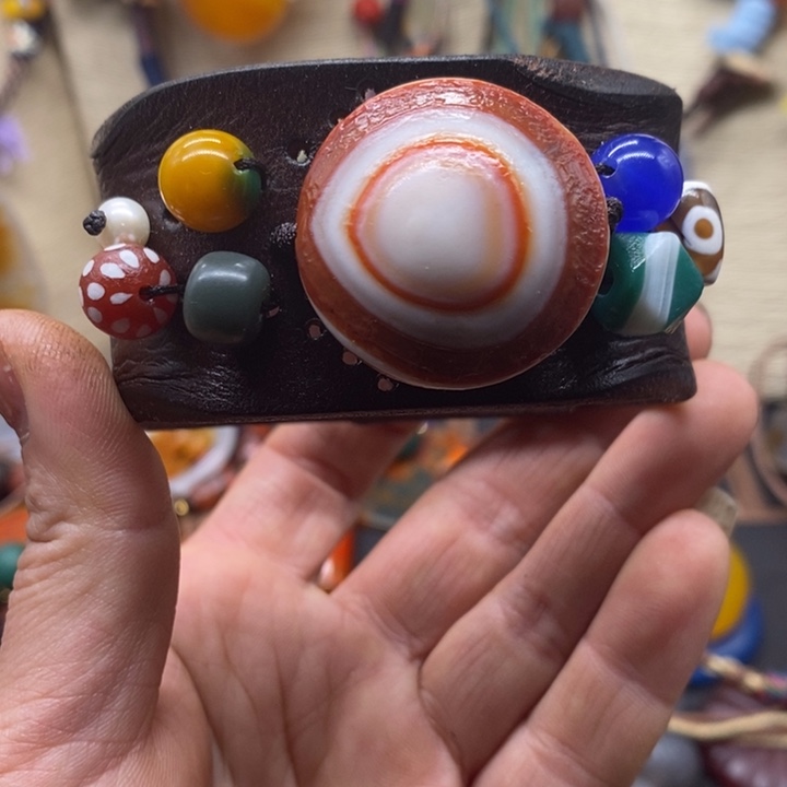 玛瑙/玉髓手链未镶嵌牡*