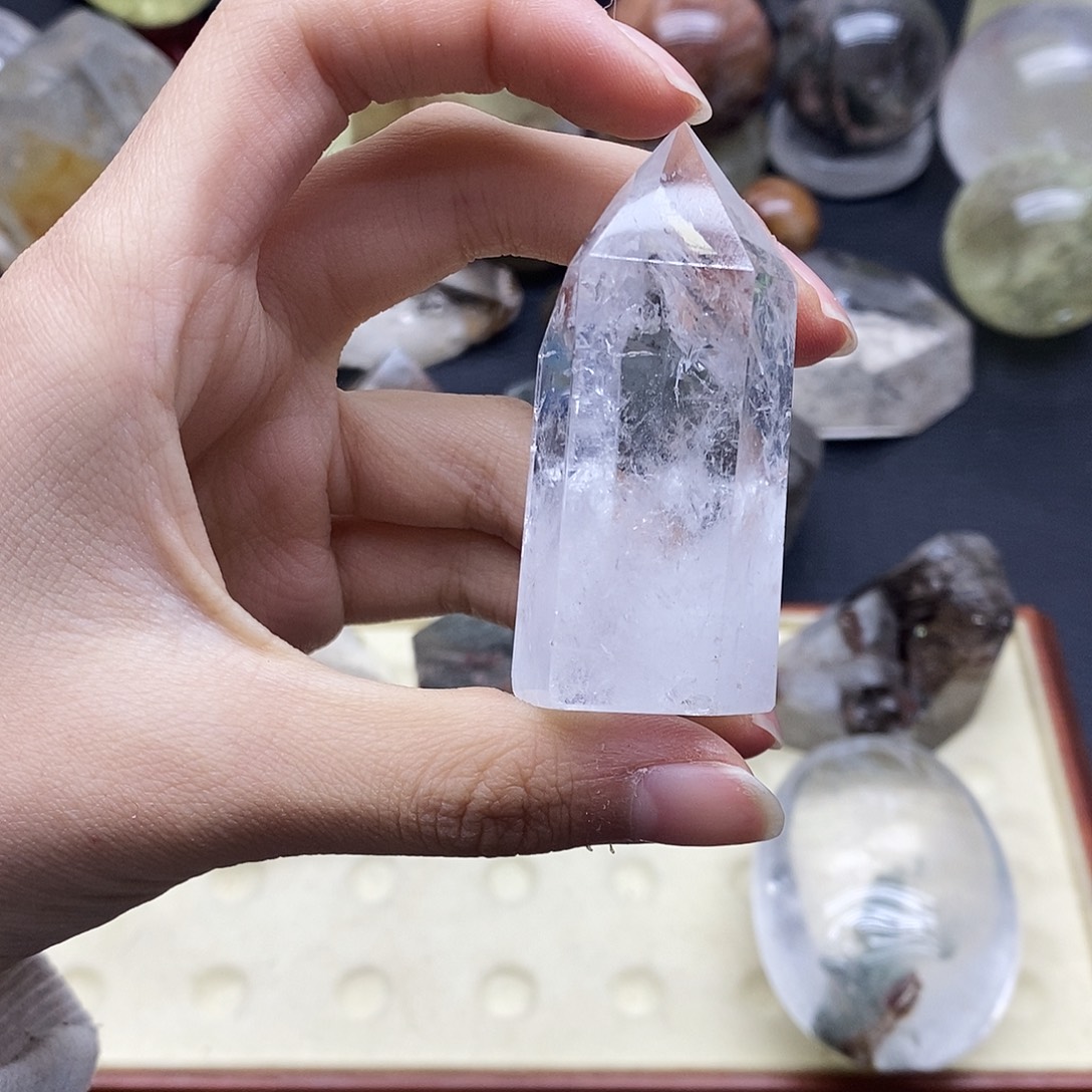 未镶嵌水晶珠宝半成品270水晶石