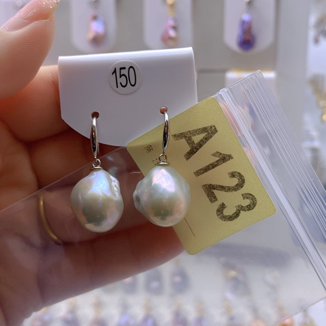 淡水珍珠耳饰未镶嵌一****》