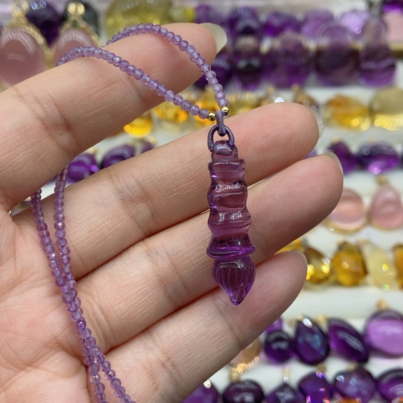 【闪购商品】水晶水晶吊坠未镶嵌