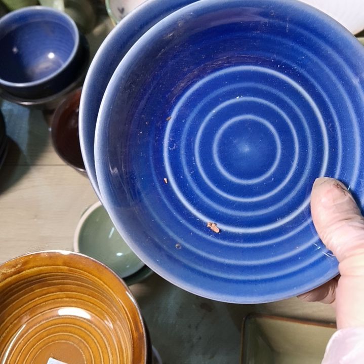 瓷片磁州窑五厂盘碗壶杯有瑕疵