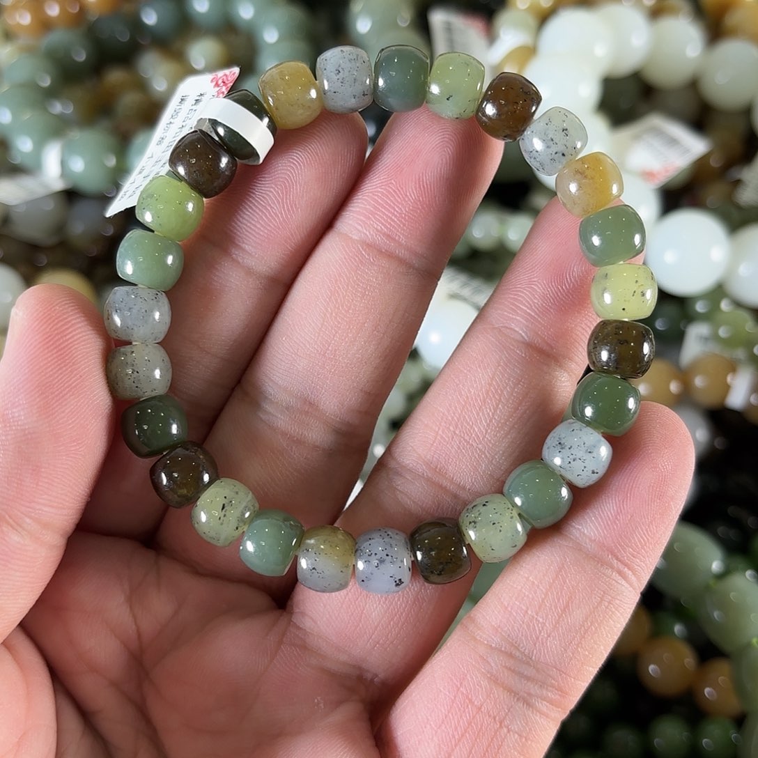 和田玉手链未镶嵌W35