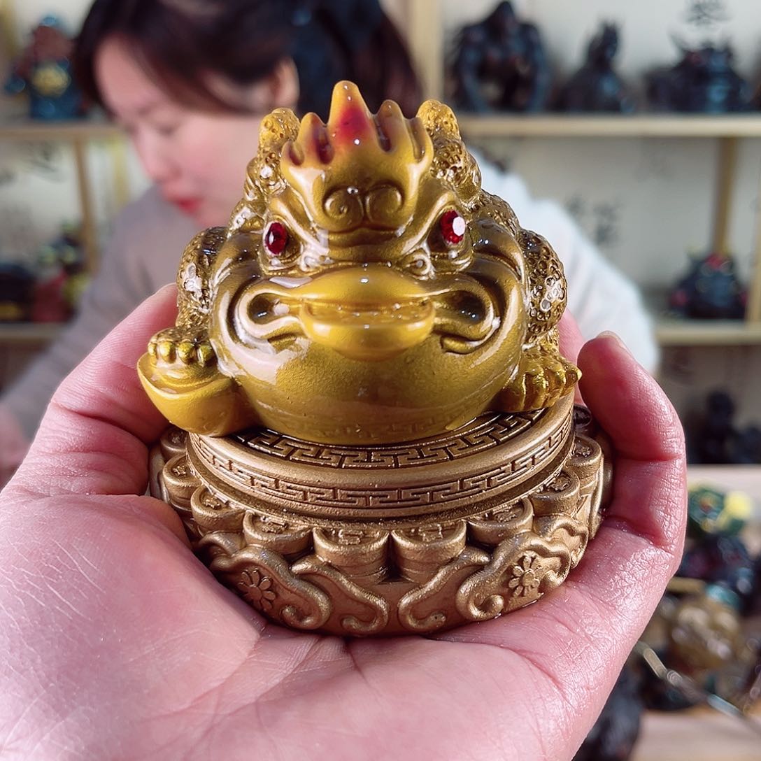 紫砂茶宠紫陶树脂茶宠摆件