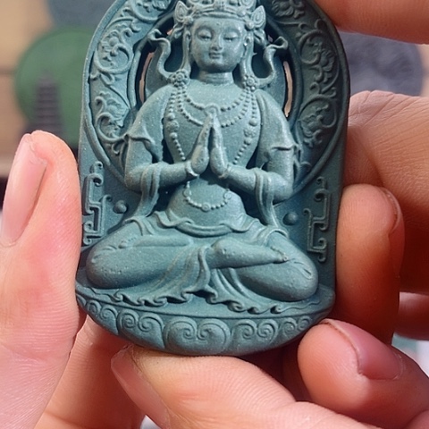 泥塑茉莉绿茶香方观音姐姐福利价