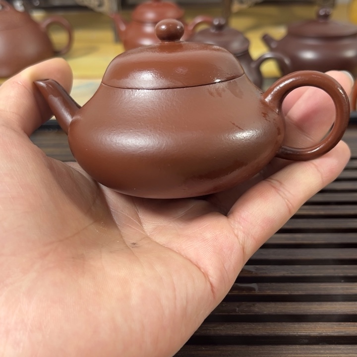 紫砂茶壶原矿紫砂半手工制作
