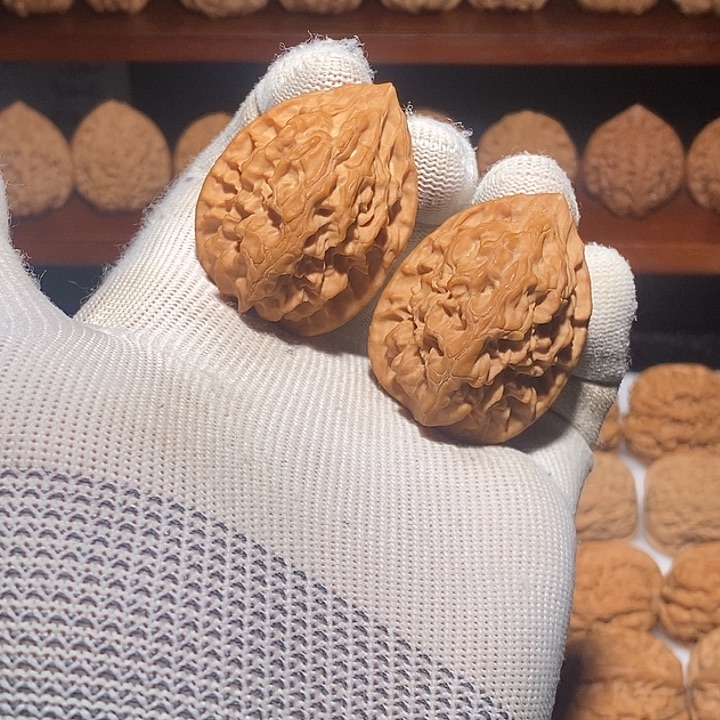 核桃手串/手链文玩核桃手把件朱雀鸡心