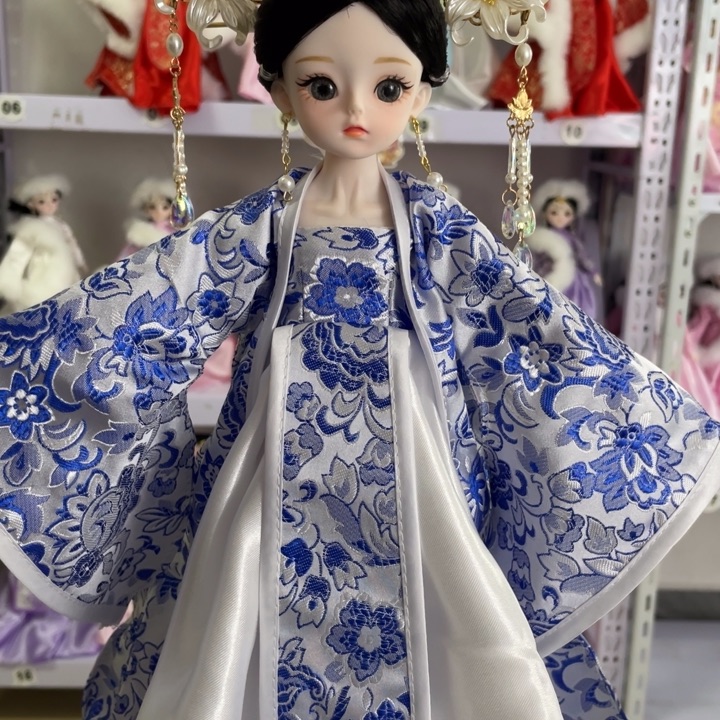 布艺漫美手工娃娃摆件礼品摆件娃娃好看