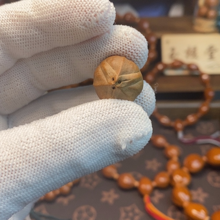 M***g手串/手链橄榄核18/19三面佛单籽