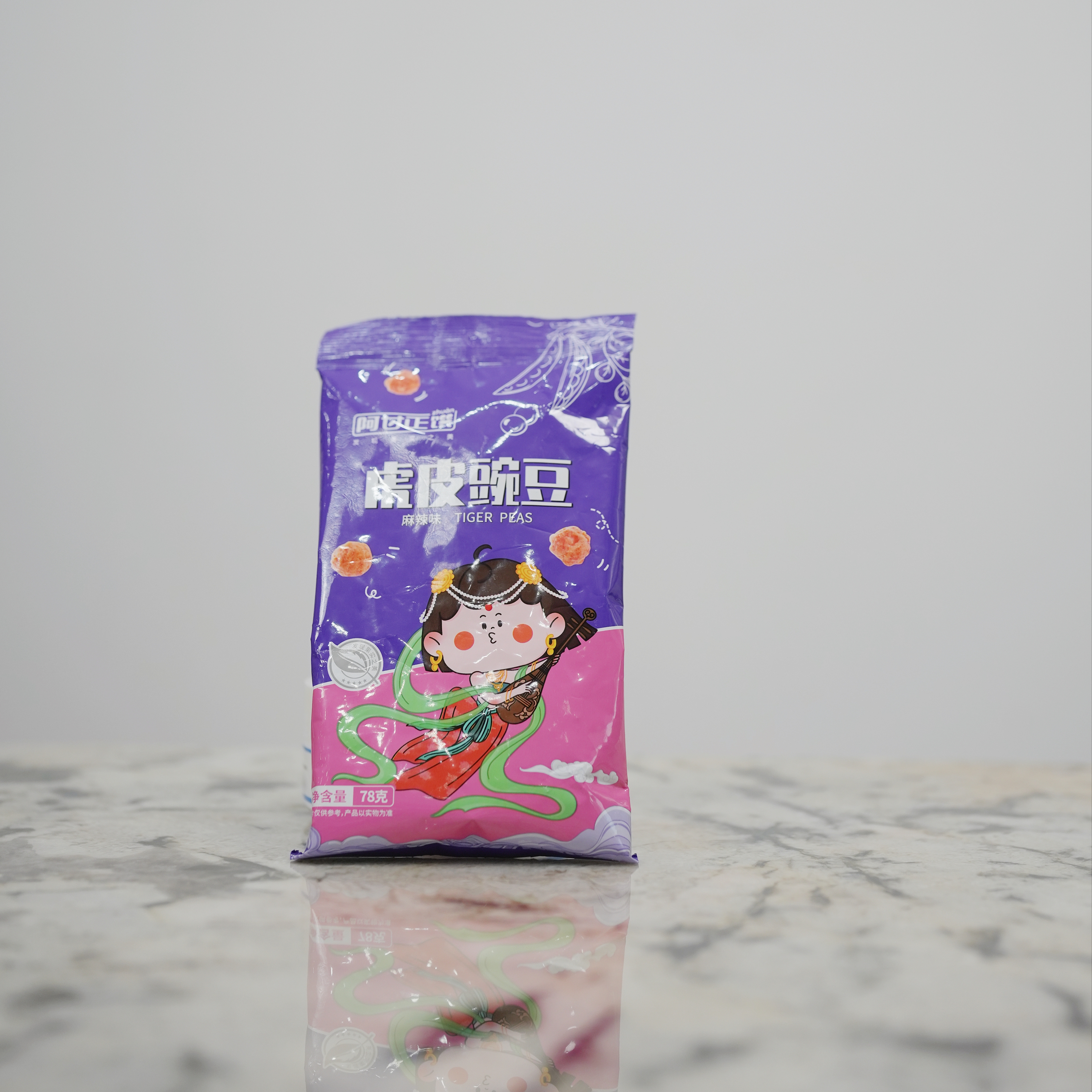 FL  颗粒饱满  酥脆可口  虎皮豌豆78克