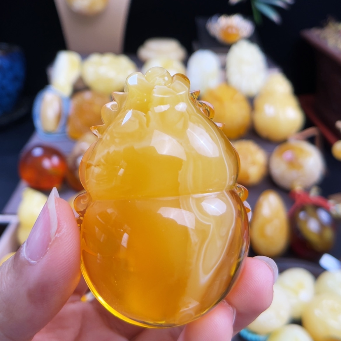 【闪购商品】未镶嵌琥珀珠宝奇石