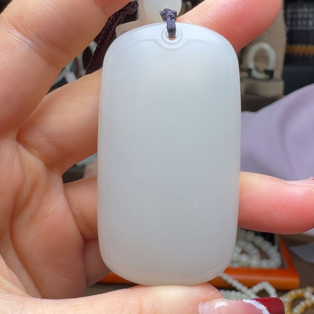 和田玉挂件未镶嵌休*