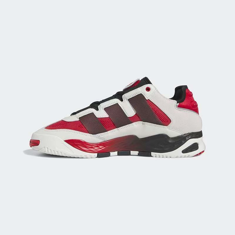 【不配盒】阿迪达斯三叶草休闲鞋NITEBALL低帮户外老爹鞋H06508