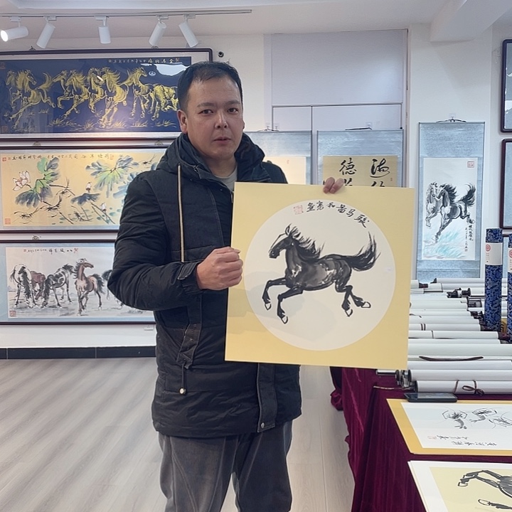 国画奔马图11111111