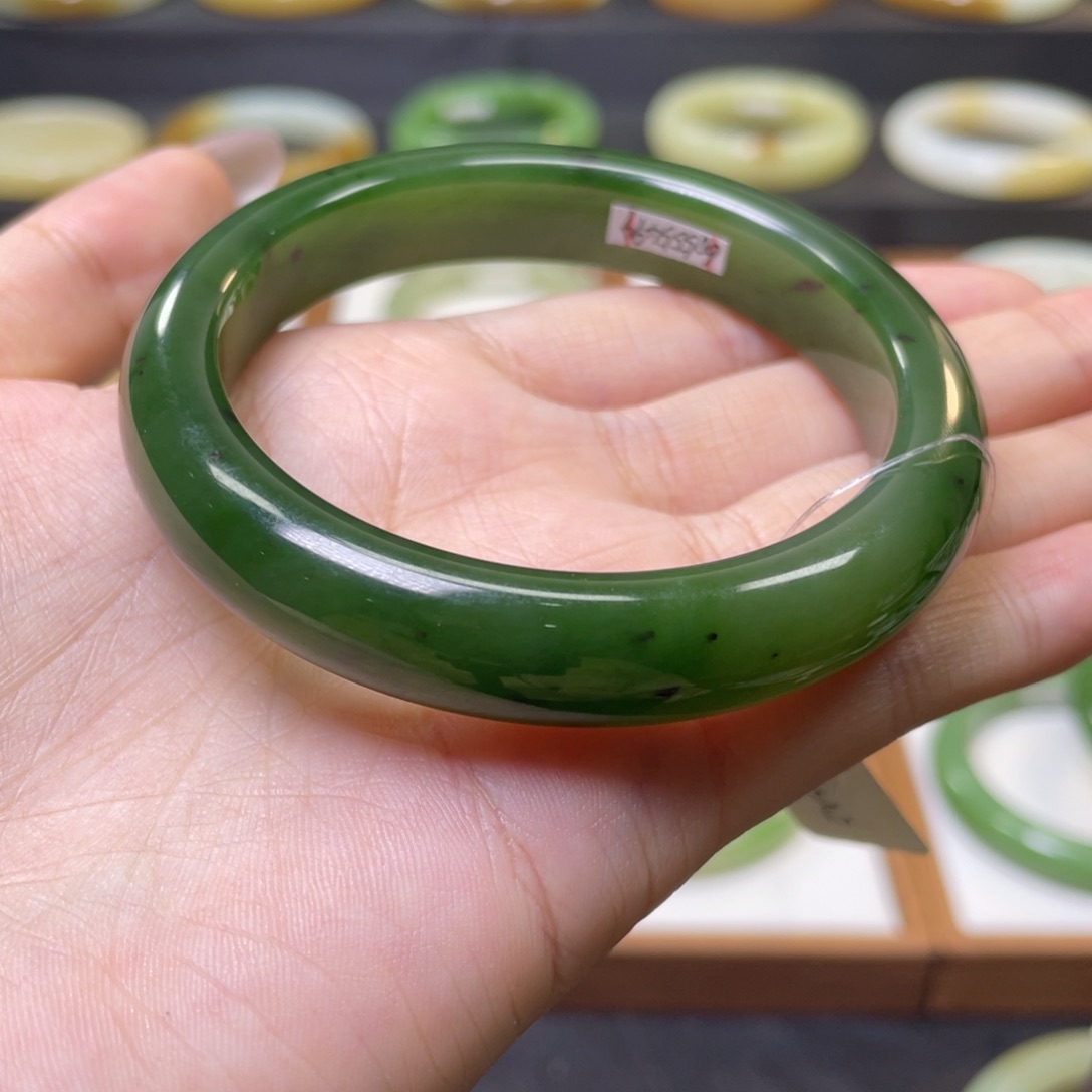 和田玉手镯55未镶嵌