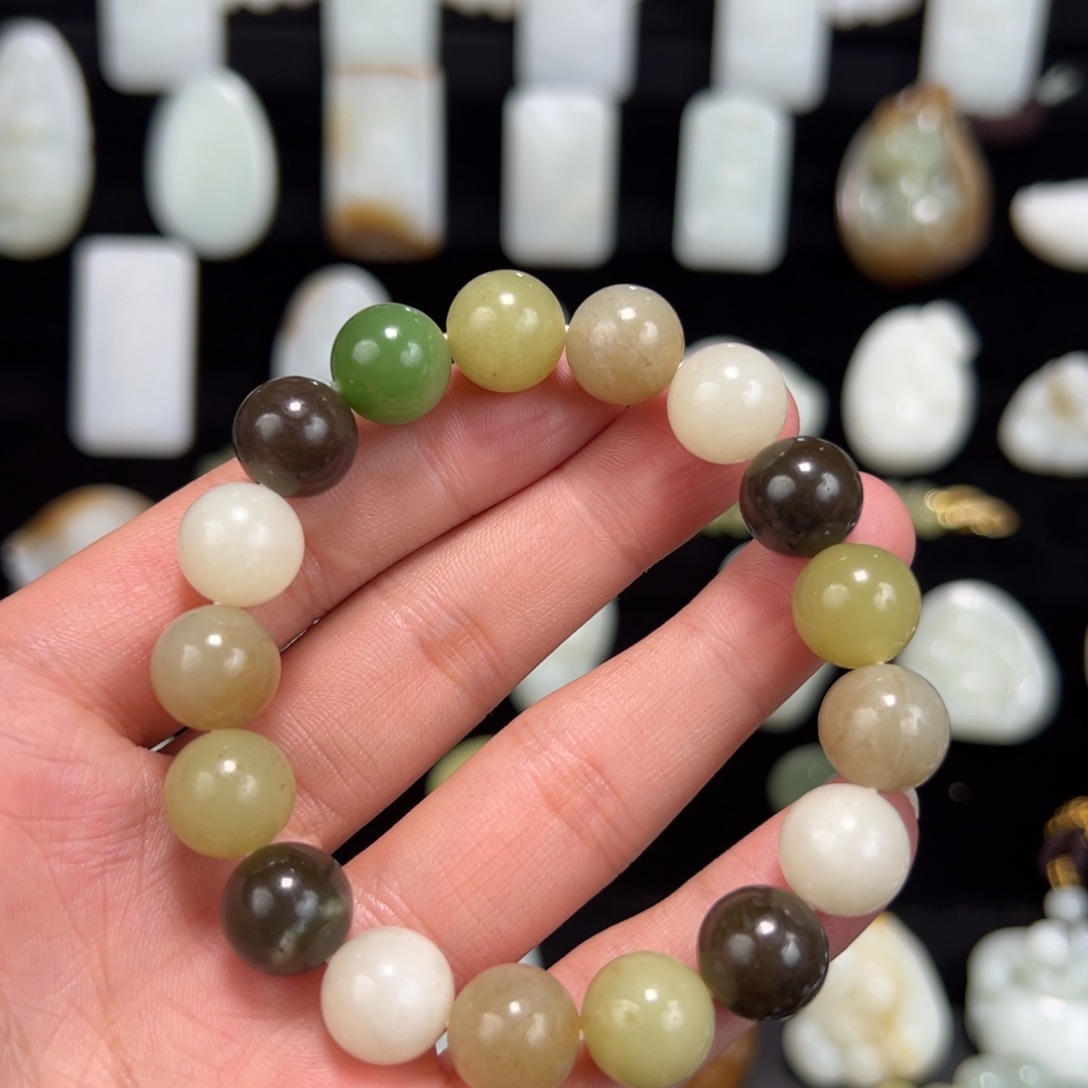 和田玉手链未镶嵌