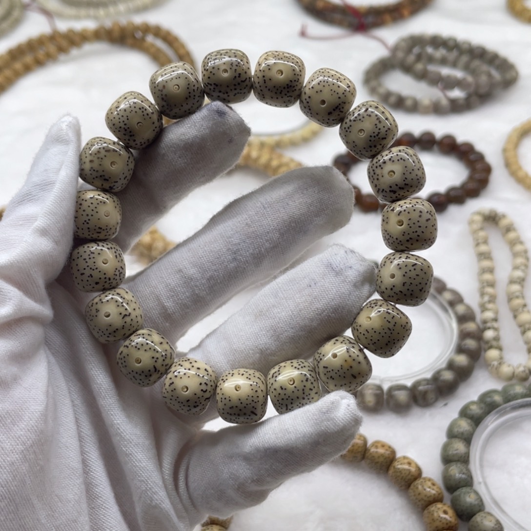 真***话吊坠星月菩提12.5月留白