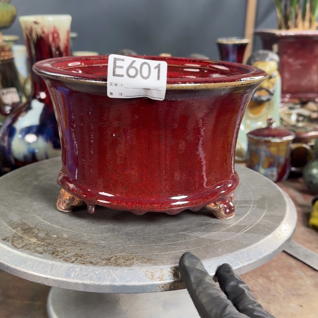 唯***长紫砂花盆601          