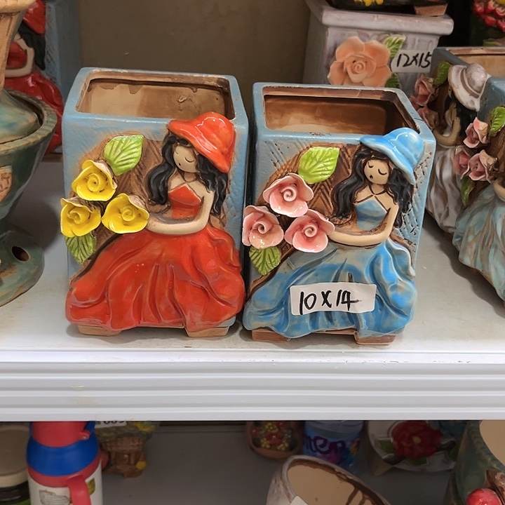 粗陶材质多肉花盆