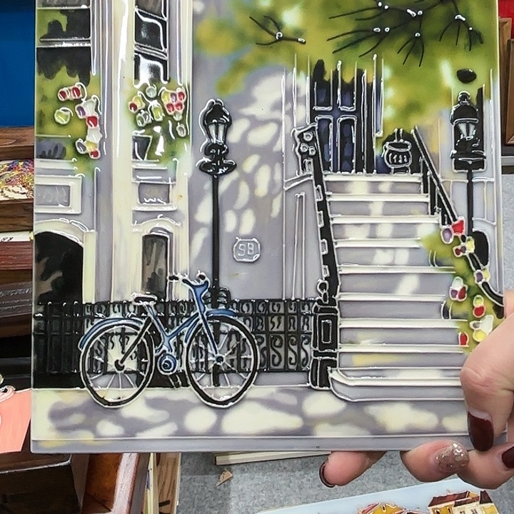 陶瓷板画20/20微瑕