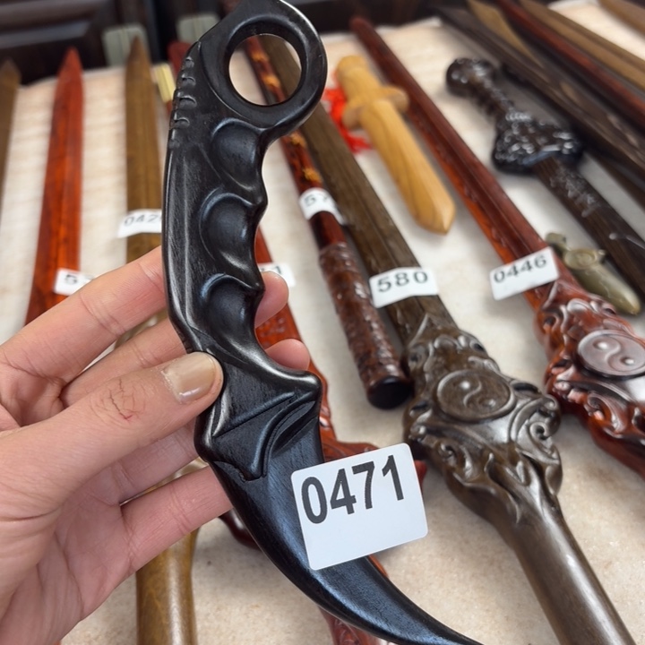 非洲紫檀（红花梨）宝*编号0471爪刀紫光檀