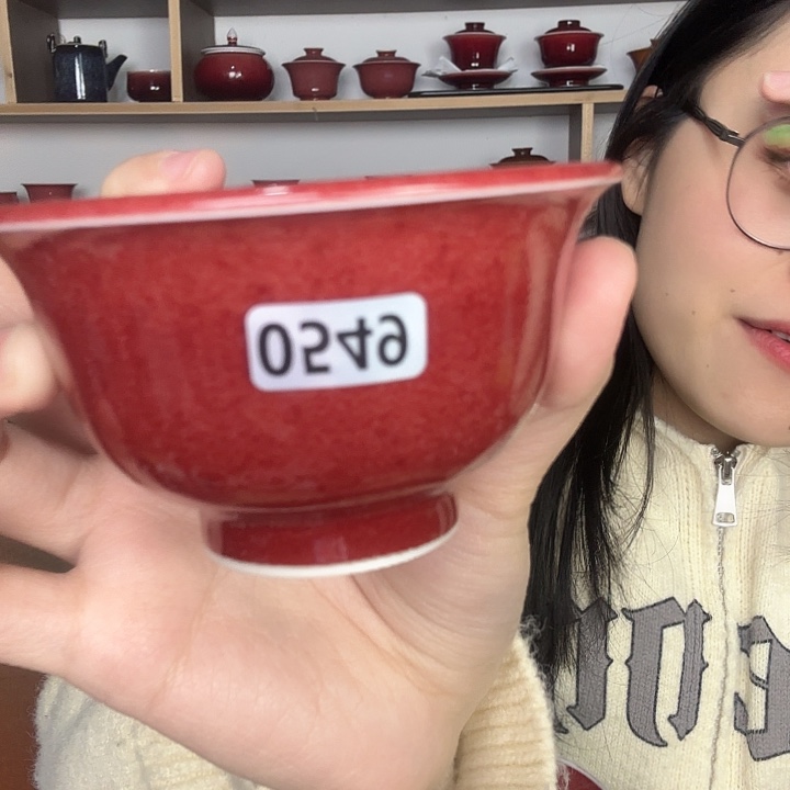 瓷片景德镇郎红陶瓷