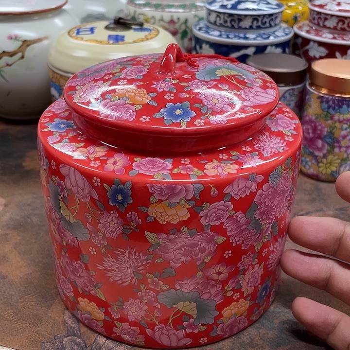 陶瓷罐茶叶罐密封罐储物罐