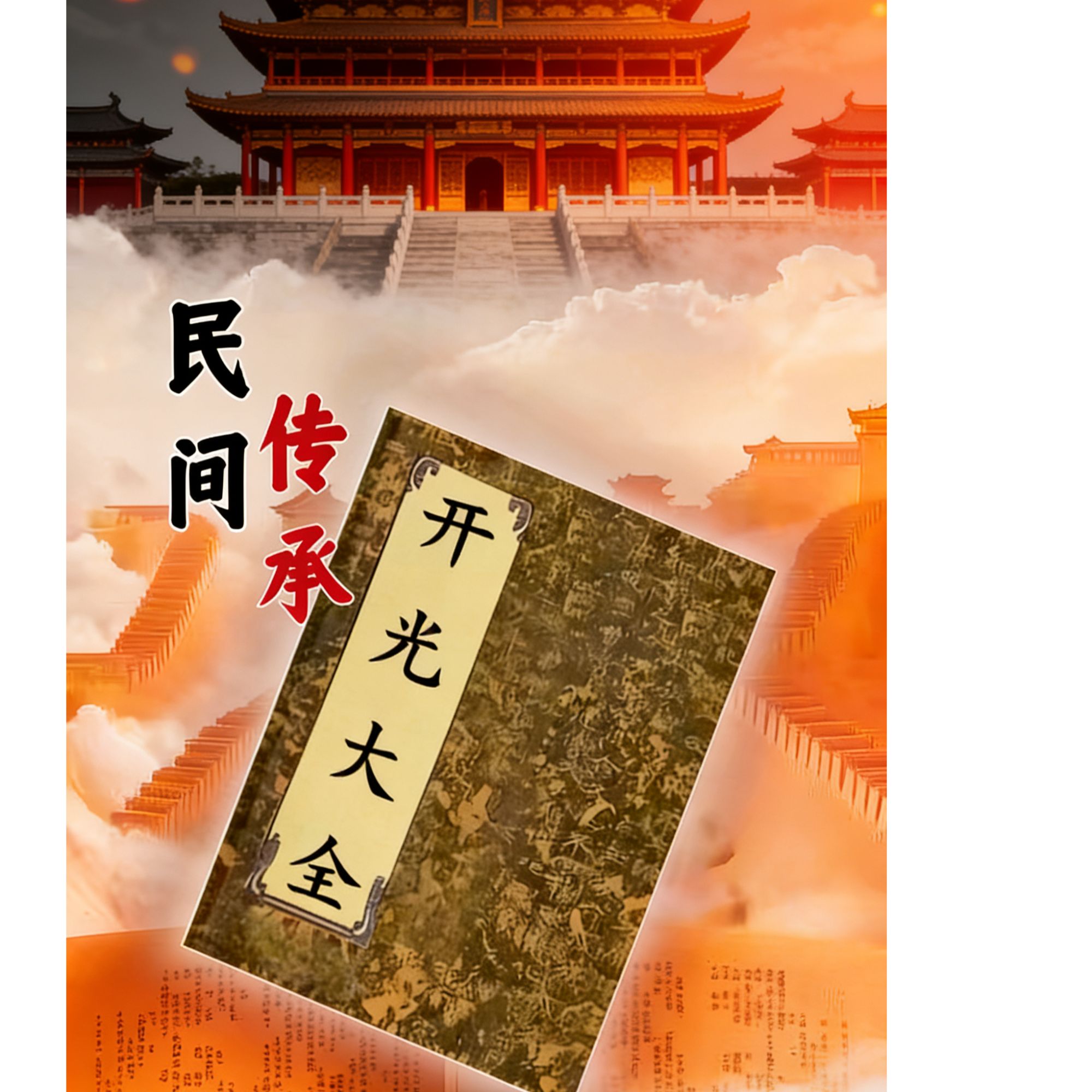 开光大全开光资料 开眼光开神光传统文化书籍民间传承百种全收录