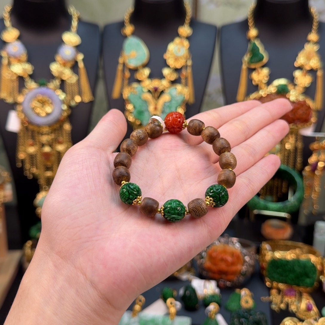 翡翠未镶嵌手串福利手串