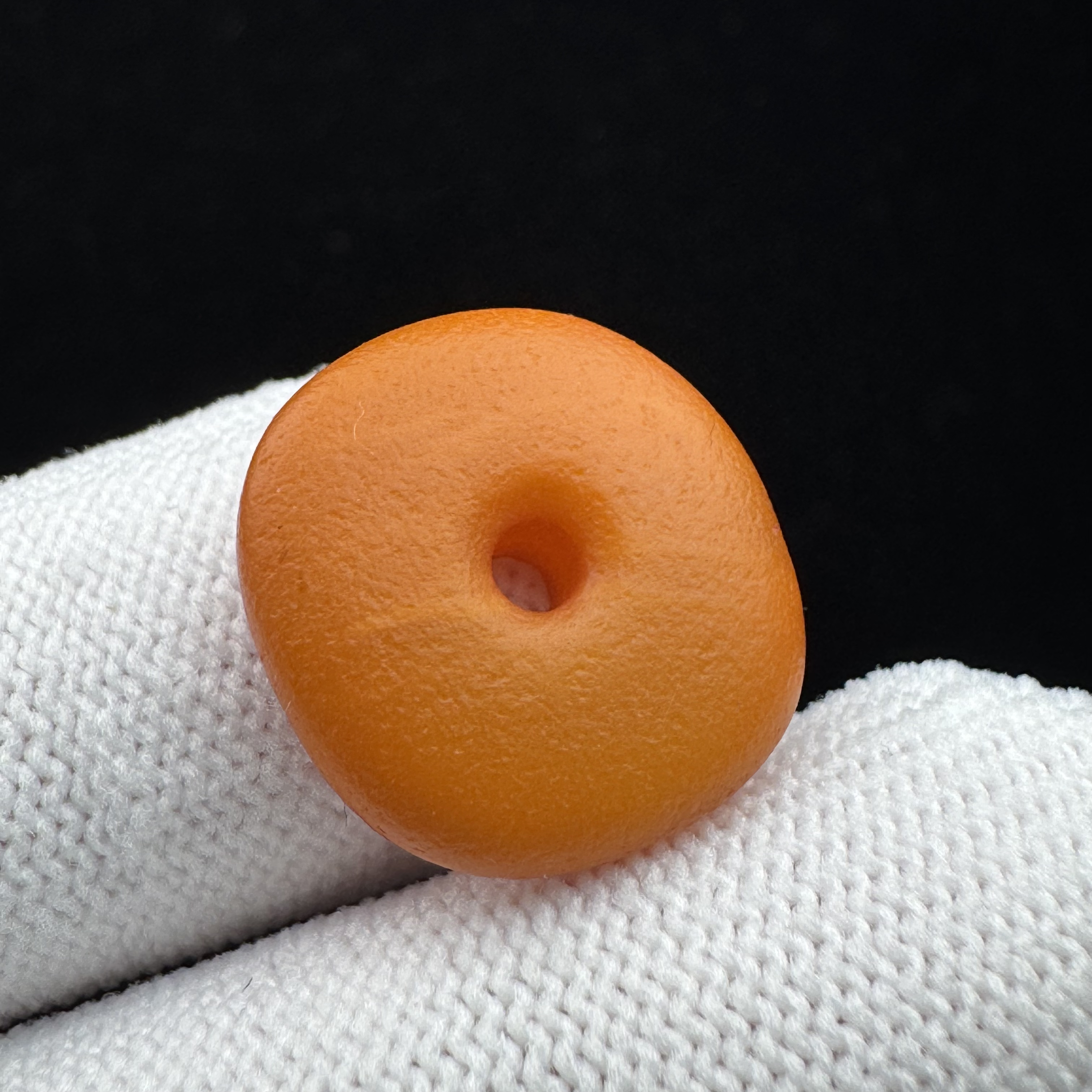 F22-67天然蜜蜡藏扣17*5.5mm 支持鉴定 假一罚四