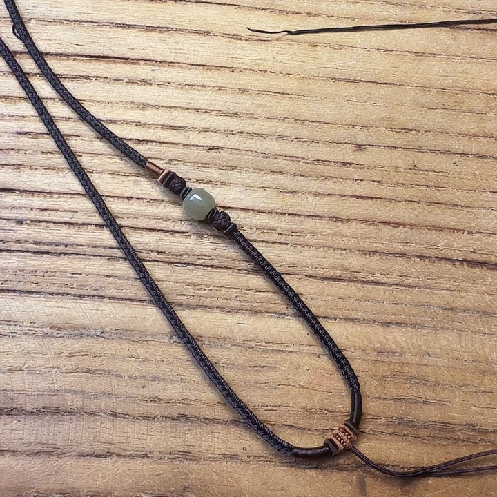 和田玉未镶嵌颈饰项链