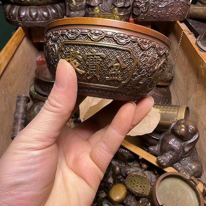 铜材质文玩摆件装饰