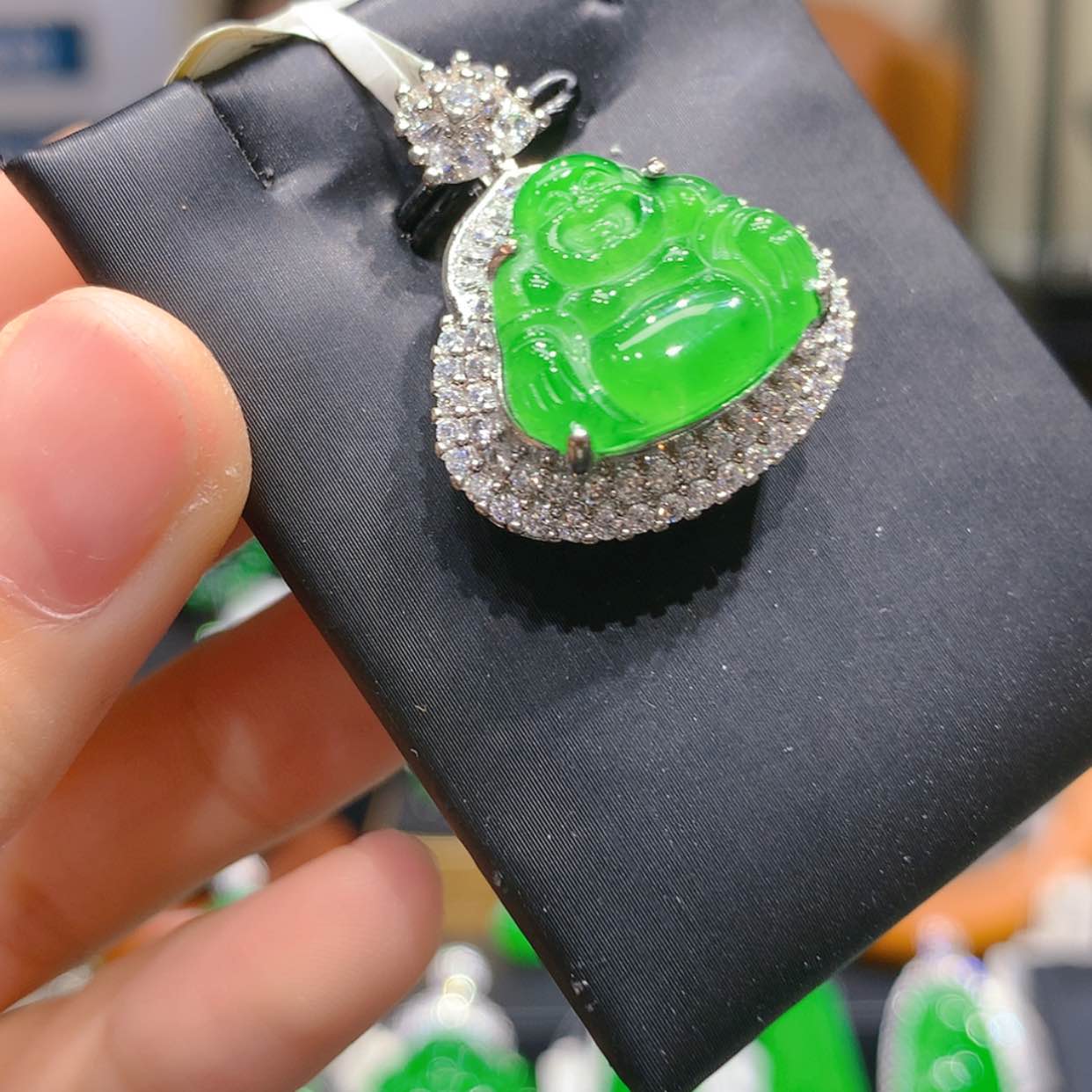 【闪购商品】颈饰未镶嵌翡翠1柒姐