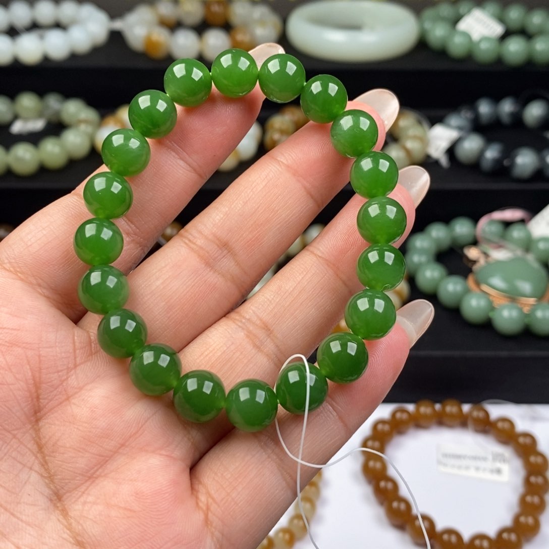 和田玉手串未镶嵌S****e