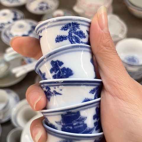 陶摆件景德镇高温陶瓷