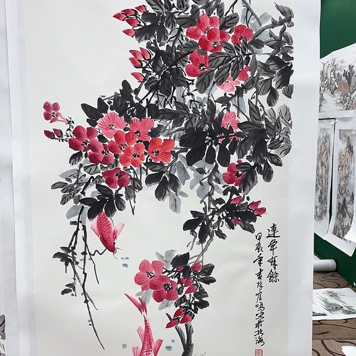 国画崔鸣老师作品666666